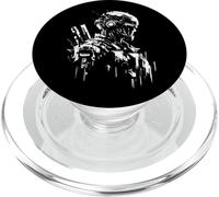 Cyborg Soldier - Vintage Graphic Robot Amante PopSockets PopGrip per MagSafe