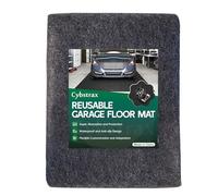 Cybstrax Tappetino assorbente per garage, 182,9 x 152,4 cm, protegge il vialetto da gocciolamenti, fuoriuscite, macchie, riutilizzabile e durevole, con retro impermeabile