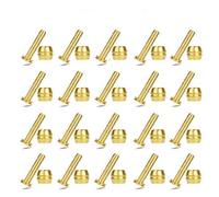 CYCEARTH del Freno della Bicicletta di Oliva e in Ottone di Collegamento Inserto Kit per Shimano BH59 BH90 Avid Sram Magura della Bici Freno A Disco Idraulico Tubo (BH-59 (20pcs))