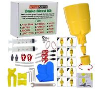 CYCEARTH Kit di spurgo olio per freni a disco idraulico per bicicletta, per tutti i freni Shimano, Sram, Avid, Tektro, Magra, Hayes, per riparazione freni bici (standard)