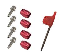 CYCEARTH Set di 4 accessori per bicicletta con attacco a olio per bicicletta Avid Sram idraulico disco stealthamaJig freno tubo stealth-A-MAJIG installazione rapida