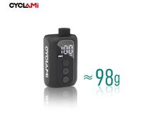 CYCLAMI 100 PSI ad alta pressione con schermo Mini pompa portatile per bici tascabile Pompa elettrica per bicicletta Compressore rapido Gonfiatore per pneumatici