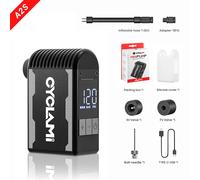 CYCLAMI 120PSI Pompa elettrica portatile per bici Schrader Presta Valve Road MINI Compressore veloce per bici Schrader Presta Tire A2S