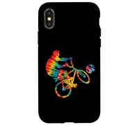 Cycle ball Tie Dye Rainbow Kids Boys Teenage Men Girls Cool Custodia per iPhone X/XS