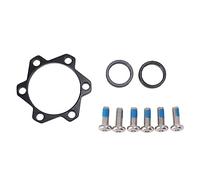 Cycle Boost Hub Adapter 15 mm | Kit di conversione mozzo anteriore da 100 mm a 110 mm | Parti del ciclo fai da te in lega di alluminio/Ciclo montagna/Ciclo elettrico | 6 Chiodi Asse passante