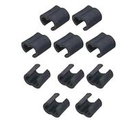 Cycle Cable Clips Set - Bicicletta Housing Guide | Retainer Buckle Kit | Shifter Brake Wire Fixing System, Anti Slip Frame Routing Clamp Accessory For Road Mountain Bike Outdoor Riding Performan