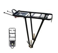 Cycle Cycle Cycle, Rack Ciclo Posteriore Bagaglio da Guida Regolabile Supporto Pannier, Accessori per la guida a sgancio rapido Supporto per lo shopping, per il pendolarismo,