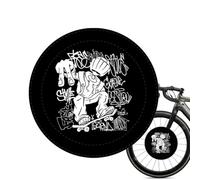 Cycle Disc Brake Protector PP Breathable Stain-Resistant Rotor Protector | Waterproof Breathable Cool PP Stain-Resistant Dust Disc Brake Cover For Mountain Road Cycles Protective Riding Accessories