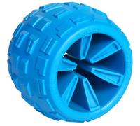 Cycle Dog Giocattolo da masticare per cani e cuccioli, con rullo alto e palla, colore blu, con materiale riciclato Ecolast, giocattolo da masticare resistente e sostenibile per cani e cuccioli/ottimo