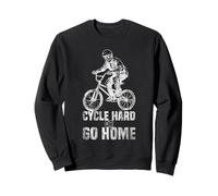 Cycle Hard or Go Home Scheletro Guida BMX Felpa