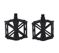 Cycle Pedals Aluminum Alloy | Protective Coating & Weatherproof | 8 Grip - Enhancing Pins for Maximum Traction | Sealed Bearing System | Compatible with Most 9/16 Inch Bicycles