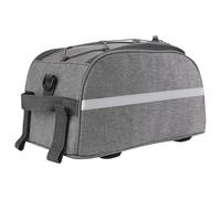 Cycle Rear Seat Pouch, Riding Saddle Panniers, Reflective Back Luggage Bag, Waterproof Gear Organizer, Bike Storage for Road, Mountain, Cycling, Commuting, Outdoor, Travel, 12.6x6.3x6.69 Inches