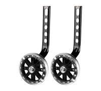 Cycle Training Wheels - Flashing Balance Stabilizer, Adjustable Kids Kit | 10.2 X 6.3 Inch | Heavy Duty Metal Cycle Stabilizer | Adjustable Flashing Balance Training Wheels For Boys, Girls, Youth