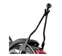 Cycle Vision Sissy Bar Multitude 18" Nero, Per Harley - Davidson Dyna, XL