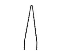Cycle Vision Sissy Bar Twisted 30" Nero, Per Harley - Davidson Softail, Dyna