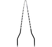 Cycle Visions Bastoni Attorcigliati Sissy Bar Neri 30" Barre #CV8040B