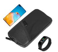 Cycle Wallet - Phone Pouch, Compact Waterproof Storage Organizer, Small Tool Bag with Card Holder, Lightweight Keys Credit Cards Accessories | Multi-Use Bike Professional Ciclisti Outdoor Ride, nero
