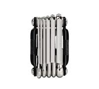Cycles Tool Kit, Compact 16-in-1 Set, Tire Levers Chain Breaker with Hex Wrench, Lightweight Repair Accessories, Foldable Design, Portable Ideal for Road Bikes and Motorcycles