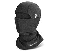 CYCLESPEED Passamontagna per moto, bicicletta, balaclava invernale, maschera da sci per uomo e donna, calda, antivento, traspirante, per corsa, attività all'aperto, grigio., Taglia unica