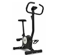 Cyclette Bike da Camera per Dimagrire e Tonificare Glutei e Gambe, Resistenza Regolabile Sensori Cardio Display LCD Sella Regolabile Allenamento Fitness