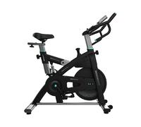 Cecotec Cyclette Indoor con Volano da 24 kg e APP DrumFit Indoor 24000 Race Sprint. Cardiofrequenzimetro, Display LCD, Supporto per Dispositivi, Resistenza a Frizione, Sella Regolabile