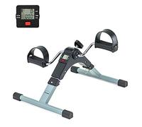 Cyclette da Casa per Allenamento di Gambe e Braccia, Pedaliera Cyclette Fitness, Pedaliera Regolabile Digitale, Pedale con LCD Display