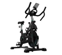 Cecotec Cyclette Indoor con Volano da 20 kg DrumFit Indoor 20000 Race. Cardiofrequenzimetro, Display LCD, Supporto per Dispositivi e Bottiglia, Manubrio Sportivo, Ruote, Sella Regolabile