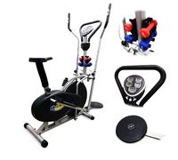 CYCLETTE ELLITTICA BICICLETTA DA CAMERA TRAINER WORKOUT ALLENAMENTO AIR BIKE