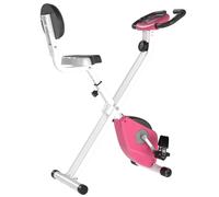 Cyclette Magnetica Pieghevole 43x97x109 cm con Display LCD Rosa