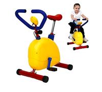 Cyclette per bambini, con display LCD, resistenza manuale, per bambini dai 3 agli 8 anni