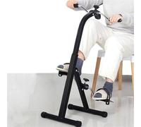 Cyclette pieghevole a pedale, con display LCD multifunzionale Mini Arm Leg Exercise Bike Foot Hand Cycle Portable Stationary Peddler Machine Bicycle Exerciser per gli anziani