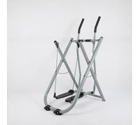 Cyclette pieghevole ellittica per uso domestico, attrezzatura per fitness verticale Dual Trainer per allenamento cardio e palestra a casa