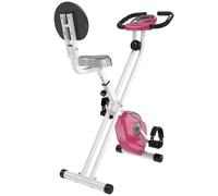 Cyclette pieghevole HomCom rosa