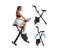 ZIPRO Cyclette da Casa Pieghevoliciclette Esercizi Pieghevole Professionale Spinning Bike Camera Palesta Bici Spinbike Salvaspazio Orizzontale Smart Bicicletta Mini Magnetica Ciclet Home - Eclipse X