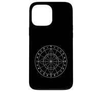 cyclic pattern of energy flow numerological Fibonacci circle Custodia per iPhone 13 Pro Max