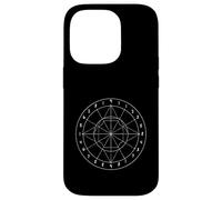 cyclic pattern of energy flow numerological Fibonacci circle Custodia per iPhone 14 Pro