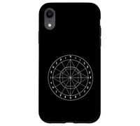 cyclic pattern of energy flow numerological Fibonacci circle Custodia per iPhone XR