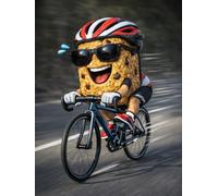 Cycling Breakfast Bar Fitness Journal - Breakfast League: Workout Log and Training Tracker - Gym Planner and Progress Notebook