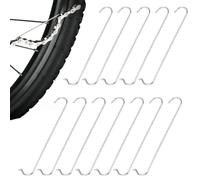 Cycling Chain Hook 12 Pieces Stainless Steel Mountain Bikes Chain Tool | Compact Maintenance Kit for Cycling Enthusiasts Riding Road Garage Indoor Outdoor Toolbags