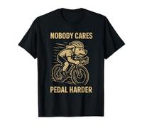 Cycling Dog Gravel Road Bike Rider Cyclist Bicycle Lover Pet Maglietta