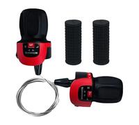 Cycling Gear, Shifter , 1 paio di biciclette 21 velocità Twist con impugnatura antiscivolo 7,87 x 5,91 x 1,18 pollici per E Bikes, Folding Bikes, Commuting, Training, Touring, Garage, Kids, Adult