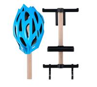 Cycling Gear Storage Rack - Vertical Cycling Gear Holder Design, Space Saving Bike Garage Organizer, For Home Garage Indoor Living Room Apartment Wall Shed Glasses Shoes