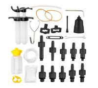 Cycling Hydraulic Brake Bleed Kit - Pacchetto completo di manutenzione dei freni di precisione, di sfiato di alta qualità | Kit di servizio per bici da strada, fuoristrada, pista da boxe
