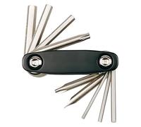 Cycling Multi Tool - 9-in-1 Mini Folding Compact Design | Hex Phillips Flathead T25 Allen Wrench Set | For Bicycle Repair Mountain Bike Motorcycle Camping Travel Outdoor Sport Portable Tool CNC Constr