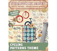 Cycling Patterns Theme: Unique Designs Perfect for Card Making, Mixed Media Art, Decoupage, and Creative Paper Crafts