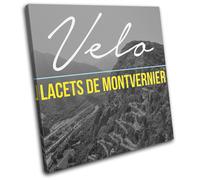 Cycling Tour de France Bike Velo Sports SINGLE TELA parete arte foto stampa