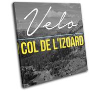 Cycling Tour de France Bike Velo Sports SINGLE TELA parete arte foto stampa