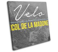 Cycling Tour de France Bike Velo Sports SINGLE TELA parete arte foto stampa