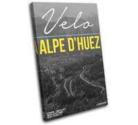 Cycling Tour Mountain Bike Velo Sports SINGLE TELA parete arte foto stampa