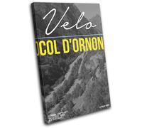 Cycling Tour Mountain Bike Velo Sports SINGLE TELA parete arte foto stampa